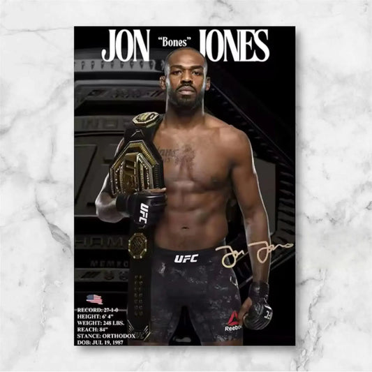 Poster de MMA Champion Jon Jones